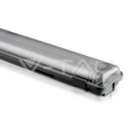 LED Водозащитено тяло PC/PC 2x1500мм 48W Бяла Светлина