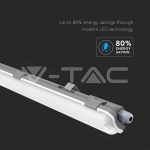 LED Водозащитено тяло 120cm 18W 6400K