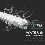 LED Водозащитено тяло150cm 22W 4000K