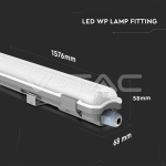 LED Водозащитено тяло150cm 22W 4000K