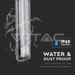 LED Водозащитено тяло 60cm 2 x 10W 4000K