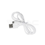 4W LED Настолна Лампа Бяло + Сребристо