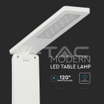 4W LED Настолна Лампа Бяло + Златно