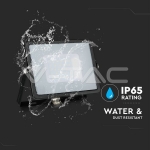 30W LED Прожектор SAMSUNG Чип Топло Бяла Светлина Черно Тяло