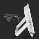 30W LED Прожектор SAMSUNG Чип Бяла Светлина Бяло Тяло