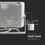 200W LED Прожектор SAMSUNG Чип Неутрална Светлина Бяло Тяло