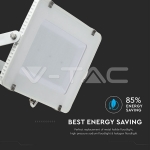 200W LED Прожектор SAMSUNG Чип Неутрална Светлина Бяло Тяло