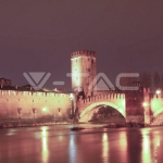 200W LED Прожектор SAMSUNG Чип Бяла Светлина Бяло Тяло