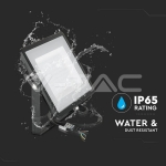 300W LED Прожектор SAMSUNG Чип SMD Черно Тяло 6400K