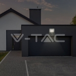 10W LED Прожектор Сензор SAMSUNG Чип Бяло Тяло 3000K