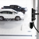 10W LED Прожектор Сензор SAMSUNG Чип Черно Тяло 3000K