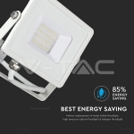 20W LED Прожектор SAMSUNG Чип SMD Бяло Тяло 4000K