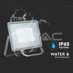 30W LED Прожектор SAMSUNG Чип SMD Сиви Тяло 6400K