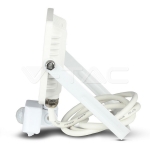 30W LED Прожектор Сензор SAMSUNG Чип Бяло Тяло 3000K