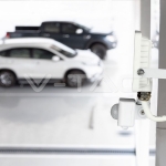 50W LED Прожектор Сензор SAMSUNG Чип Бяло Тяло 3000K