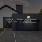 50W LED Прожектор Сензор SAMSUNG Чип Бяло Тяло 3000K