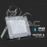 150W LED Прожектор SAMSUNG Чип SMD Сиво Тяло 6400K