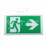 2W LED Евакуационно Стена/Таван 6000K