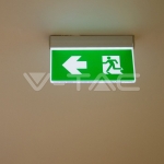 2W LED Евакуационно Стена/Таван 6000K