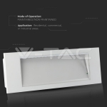 3.8W LED Евакуационно Тяло 6000K IP20