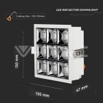 LED Луна SAMSUNG Чип 36W Рефлектор UGR<19 38° 5700K