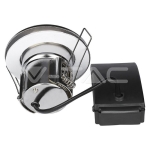 5W LED Луна Пожароустойчива Хром Димираща 4000K