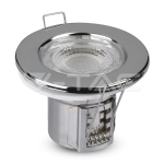 5W LED Луна Пожароустойчива Хром Димираща 4000K