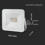 20W LED Брожектор Bluetooth Бяло Тяло RGB + W