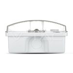 3W Евакуационна Табела Стена 12 Часа Зареждане 6400K IP65 1200 mah