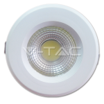 10W СОВ Луна Рефлектор Бяло Тяло Бяла Светлина