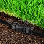 Влагозащитен конектор Черен 5-9мм IP68