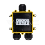 Влагозащитена Кутия Черна 3х8-12мм IP68