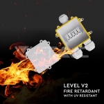 Влагозащитена Кутия Бяла 3х8-12мм IP68