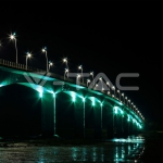 10W LED Прожектор E-Series Черно Тяло Зелен IP65