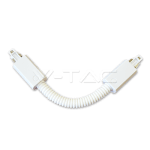 Гъвкава Връзка за Релса 4 Линии Бяло