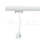 Кит за Висящ Релсов Монтаж 1М / 4Линии Бяло