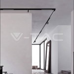 20W Магнитен Линеен Осветител 4000K Черен 24V