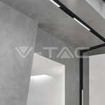 30W Магнитен Линеен Осветител 3000K Черен 24V