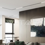 1W Магнитен Линеен Спот 3000K Черен 24V