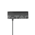 15W Магнитен Линеен Висящ Спот 3000K Черен 24V