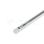 1 Метър Бяла Релса 4 Линии