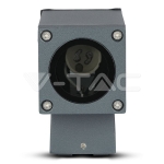 GU10 Стенна Лампа Бял Мат На Долу