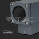 GU10 Стенна Лампа Бял Мат На Долу