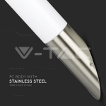 Стенна Лампа Неръждавейка Диагонална IP65