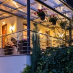 Стенна Лампа Черен Мат На Горе