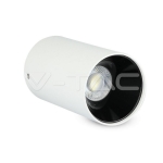 GU10 Корпус Кръг Бяло + Черно