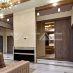 GU10 Корпус Квадрат Бяло + Зларо