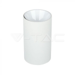 GU10 Корпус Кръг Бяло + Бяло