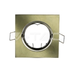 GU10 Корпус Луна Квадрат Регулируема Злато