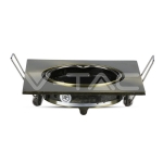 GU10 Корпус Луна Квадрат Регулируема Злато